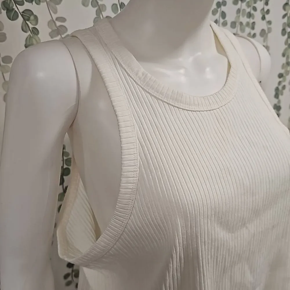 *sold*Good American Chunky Ribbed Tank Sz 5 /2XL - Picture 5 of 10
